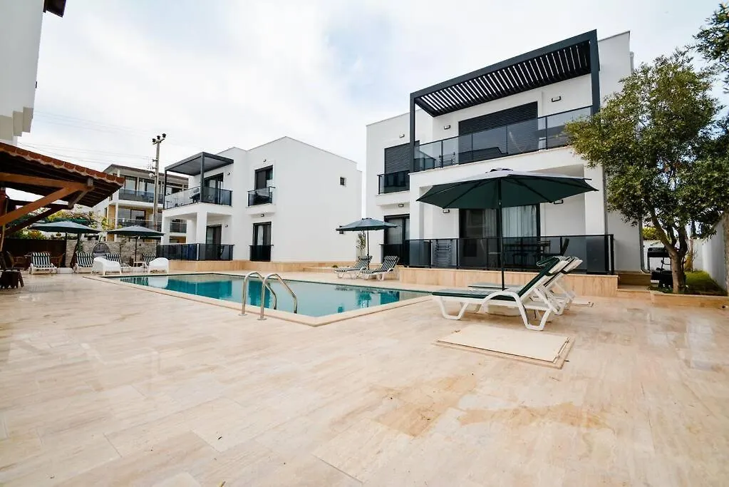 300M To Beach 2 Bedroom Garden Floor Flat With Pool - Yeni Duenya Bodrum B1 Apartament
